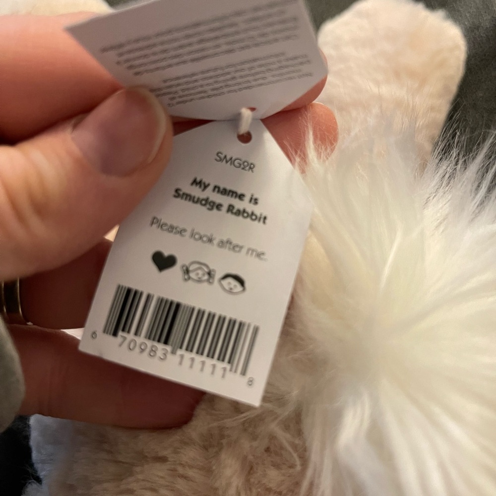 Jellycat Blush Smudge Rabbit - Picture 6 of 6